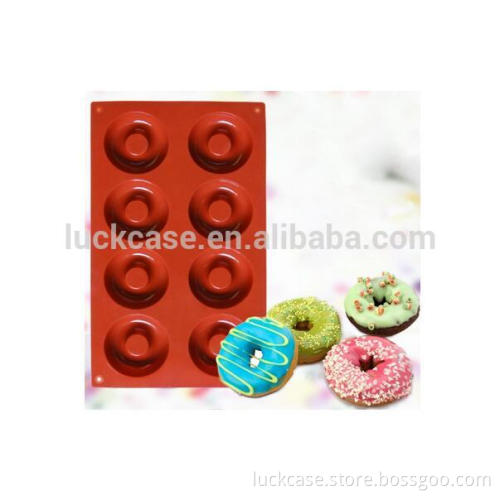 Multi-function Silicone Food Grade Round Shape Silicone Donut Pan, Muffin Cups, Cake Baking Ring, Biscuit Mold